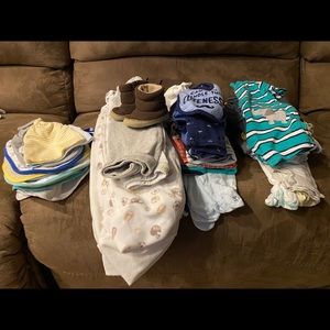 30+ items Baby Boy NB/0-3 lot